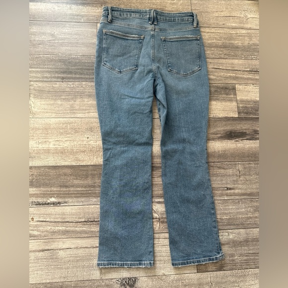 Good American Women's Distressed Denim Blue Jeans Size 10/30 GVL67T - Picture 13 of 13